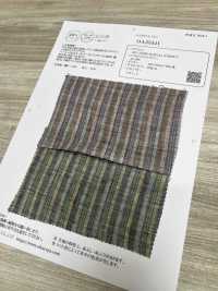 OA35441 40/1 LEINEN HAIKALA STREIFEN 5[Textilgewebe] Oharayaseni Sub-Foto