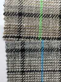 OA35418 40/1 LEINEN NEON KLASSISCHES LEINENKARIER[Textilgewebe] Oharayaseni Sub-Foto