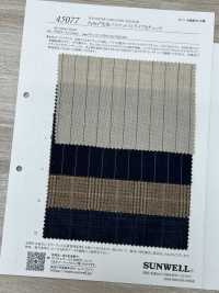 45077 Reflax Garngefärbter Korb Streifen & Karo[Textilgewebe] SUNWELL Sub-Foto