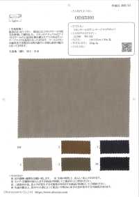 OD35301 Leinen-Woll-Gabardine Im Vintage-Look[Textilgewebe] Oharayaseni Sub-Foto