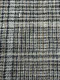 OD42258 KLASSISCHES LEINEN-WOLLE-Grandma-Check[Textilgewebe] Oharayaseni Sub-Foto