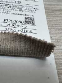 FJ200080 Ozeki TERECO Rippenstoff[Textilgewebe] Fujisaki Textile Sub-Foto