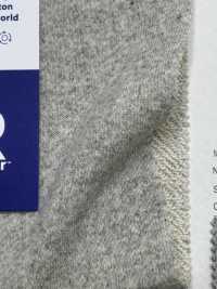 FJ940021 26/- F.EARTH Fleece 8683SP. Heather Gray Seifen[Textilgewebe] Fujisaki Textile Sub-Foto