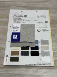 FJ940021 26/- F.EARTH Fleece 8683SP. Heather Gray Seifen[Textilgewebe] Fujisaki Textile Sub-Foto