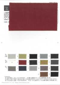 OJ22422 Kyoto-gefärbtes Leinen 40/1, Uni, Flauschig, Natürliches Waschfinish, Sonnengetrockneter Look[Textilgewebe] Oharayaseni Sub-Foto