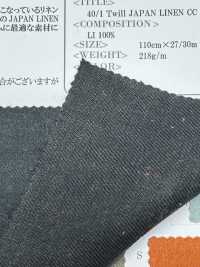 OSDC40042K 40/1 Twill JAPAN LEINEN CC-Finish Fuzzy-Finish[Textilgewebe] Oharayaseni Sub-Foto