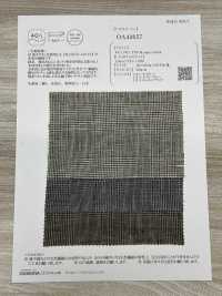 OA43657 40/1 Leinen TOP Faden Smart Check[Textilgewebe] Oharayaseni Sub-Foto