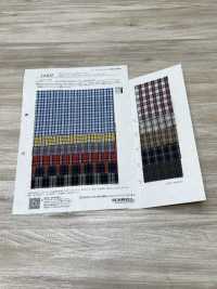 14402 100/2 Baumwolle, Transparenter Breitstoff, Mini-Tartan-Karo[Textilgewebe] SUNWELL Unterfoto