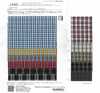 14402 100/2 Baumwolle, Transparenter Breitstoff, Mini-Tartan-Karo