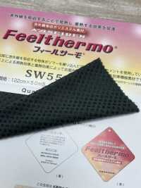 SW5555 Fühlen Sie Sich Thermofranzösisches Fuzzy-Mesh[Textilgewebe] Sanwa Fasern Sub-Foto