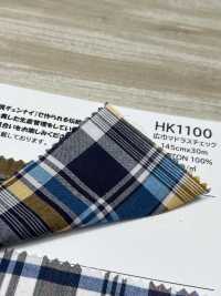 HK1100 Weites Madras-Karo[Textilgewebe] KOYAMA Sub-Foto