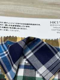 HK1100 Weites Madras-Karo[Textilgewebe] KOYAMA Sub-Foto