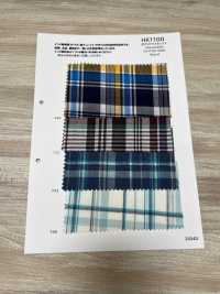 HK1100 Weites Madras-Karo[Textilgewebe] KOYAMA Sub-Foto