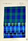 INDIA-2132 Indigogefärbter Madras-Twill