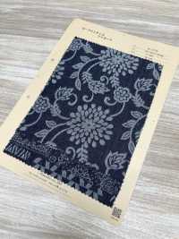 A-1772 Seil Indigo Jacquard[Textilgewebe] ARINOBE CO., LTD. Sub-Foto