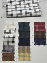 KB9003 Leinen/Baumwolle, Garngefärbt, Pin Check[Textilgewebe] KOYAMA Sub-Foto
