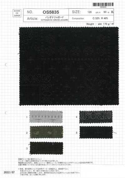 OS5835 Bandana-Jacquard
