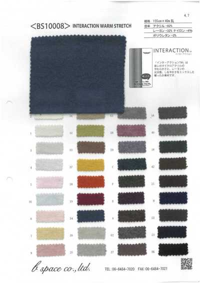 BS10008 INTERACTION Warmer Stretch