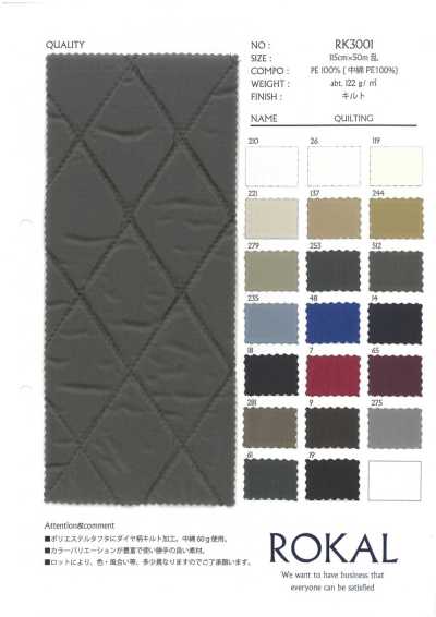 RK3001 Quilten