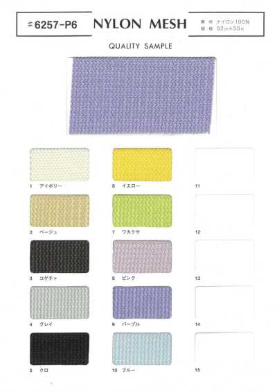 6257-P6 Nylon-Mesh