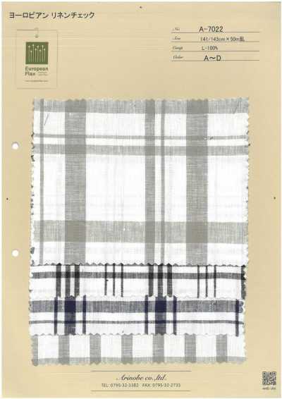 A-7022 Europäisches Leinen-Karo