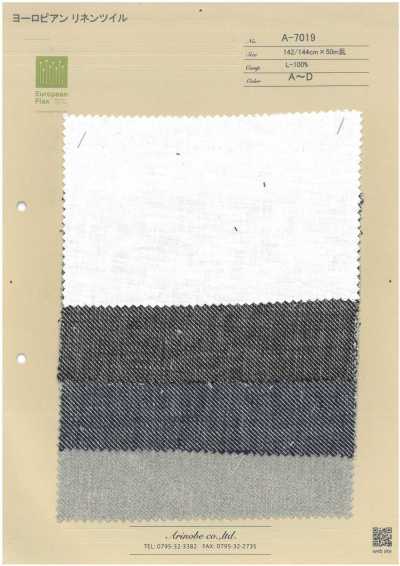 A-7019 Europäischer Leinen-Twill