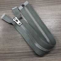 8-AL-CO-OR WALDES® Vintage-Reißverschluss Aus Aluminium, Größe 8, Baumwollband Zum Öffnen Asahi-Befestigungselemente Unterfoto