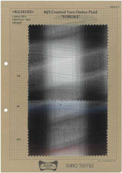 KGM1352 Unregelmäßiges Ombré