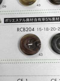RCB204 4-Loch-Knopf Mit Polyesterharzrand[Taste] DAIYA BUTTON(DAIYA BUTTON) Sub-Foto