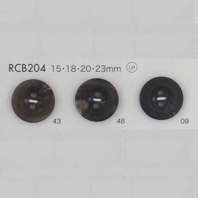 RCB204 Polyesterharz, mit Rand, 4-Loch-Knopf