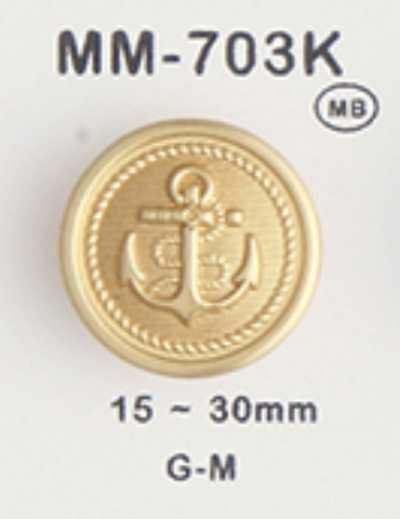 MM703K Metallknopf