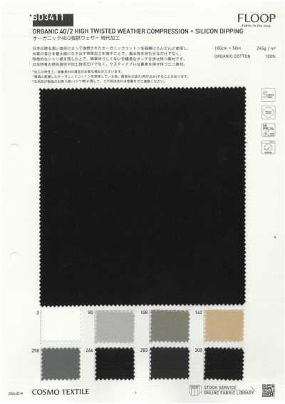 BD3411 Bio 40/2 hochgedrehter Wetterstoff, modernes Finish