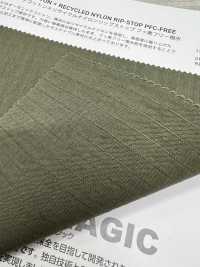 BD7420 Bio-Baumwolle X Recyceltes Nylon-Ripstop[Textilgewebe] COSMO TEXTILE Sub-Foto