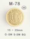 M-78 Metallknopf