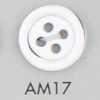 AM17 Acryl-/Polyesterharz-Vierlochknopf