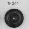 THG02 Zweilochknopf aus Polyesterharz