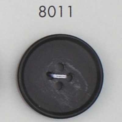 8011 Knopf aus Polyesterharz mit Rand, 4 Löchern