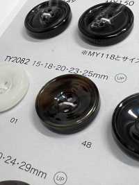 TY2082 4-Loch-Knopf Mit Polyesterharzrand[Taste] DAIYA BUTTON(DAIYA BUTTON) Sub-Foto