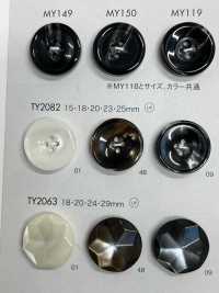 TY2082 4-Loch-Knopf Mit Polyesterharzrand[Taste] DAIYA BUTTON(DAIYA BUTTON) Sub-Foto
