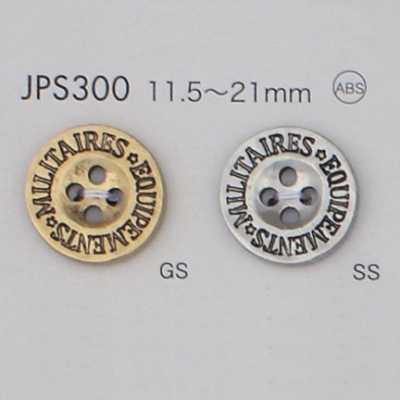 JPS300 4-Loch-Knopf, plattiert, aus ABS-Harz
