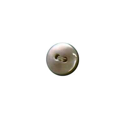 1502BE 2-Loch randloser Knopf, Takasago-Muschel, Beige