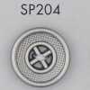 SP204 Beschichteter Knopf aus ABS-Harz