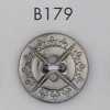 B179 Beschichteter Knopf aus ABS-Kunstharz
