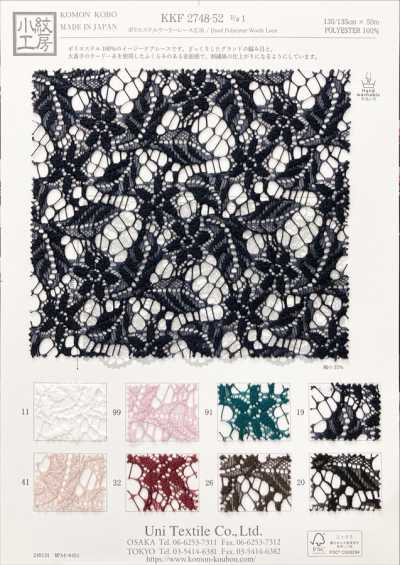 Polyester-Wollspitze, breite Breite