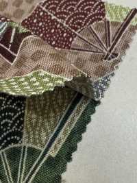 83064 SEVENBERRY® Loomstate Vier-Jahreszeiten-Muster Fächer-Schachbrett[Textilgewebe] VANCET Sub-Foto