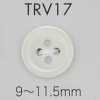 TRV17 4-Loch-Muschelknopf mit Rand
