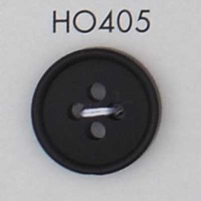 HO405 Naturmaterial Echtes Büffelhorn 4-Loch-Knopf