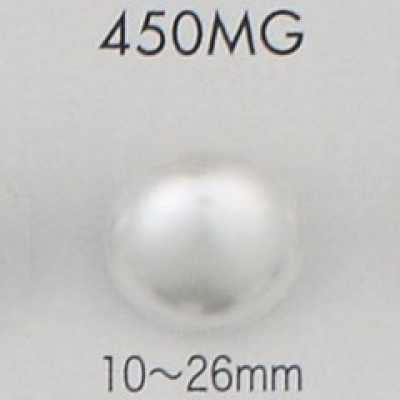 450MG Perlmuttartiges Harnstoff-Material Goldener Halbring-Schaftknopf