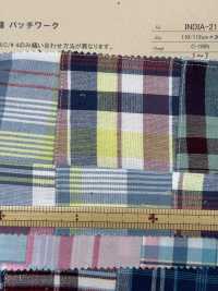 INDIA-2151 Baumwoll-Patchwork[Textilgewebe] ARINOBE CO., LTD. Sub-Foto