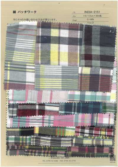 Baumwoll-Patchwork